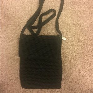 Old Navy  black crocheted purse